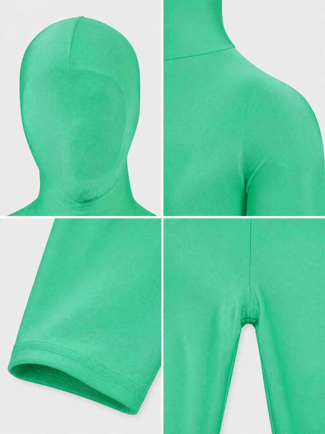 One-Piece Hooded Costume for Cosplay and Stage