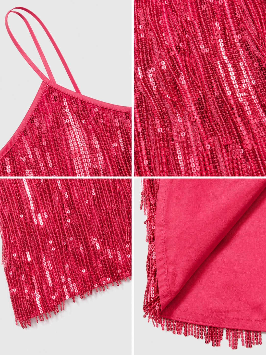 1920s-Style Fringed Dress Set