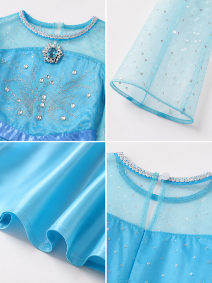 Halloween Snow Princess Costume detail view