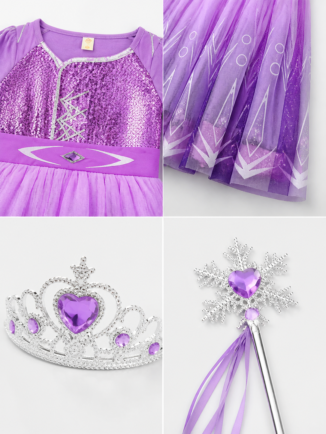 Purple Princess Halloween Costume