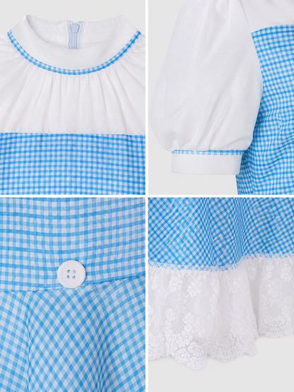 Dorothy Plaid Dress for Cosplay and Stage