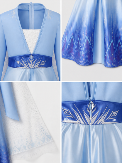 Snow Queen Carnival Costume for Halloween and Cosplay