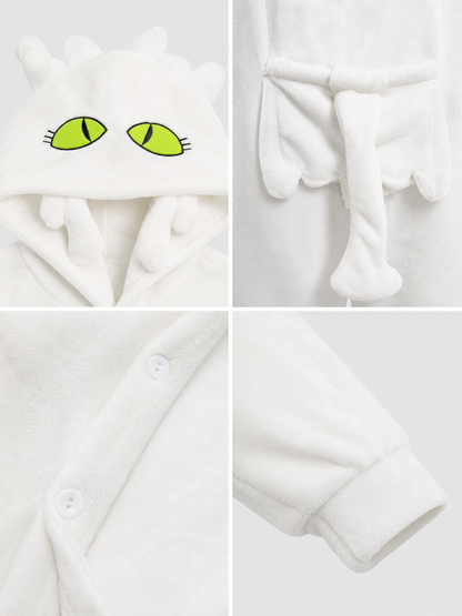 Hooded Kigurumi with Tail, Cat Costume