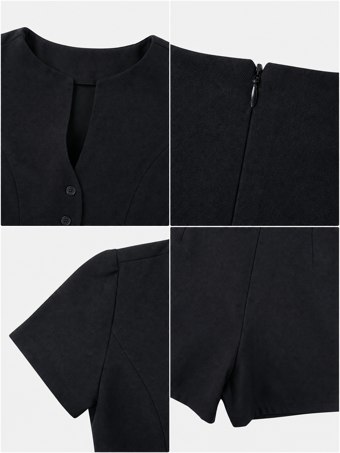 Black Police Costume for Halloween and Cosplay