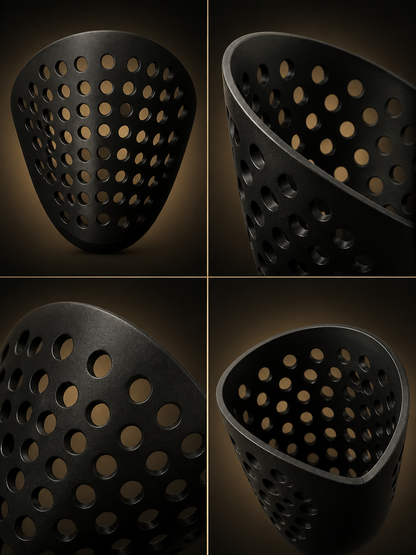 Black Spider-Man Head Mask for Cosplay detail view