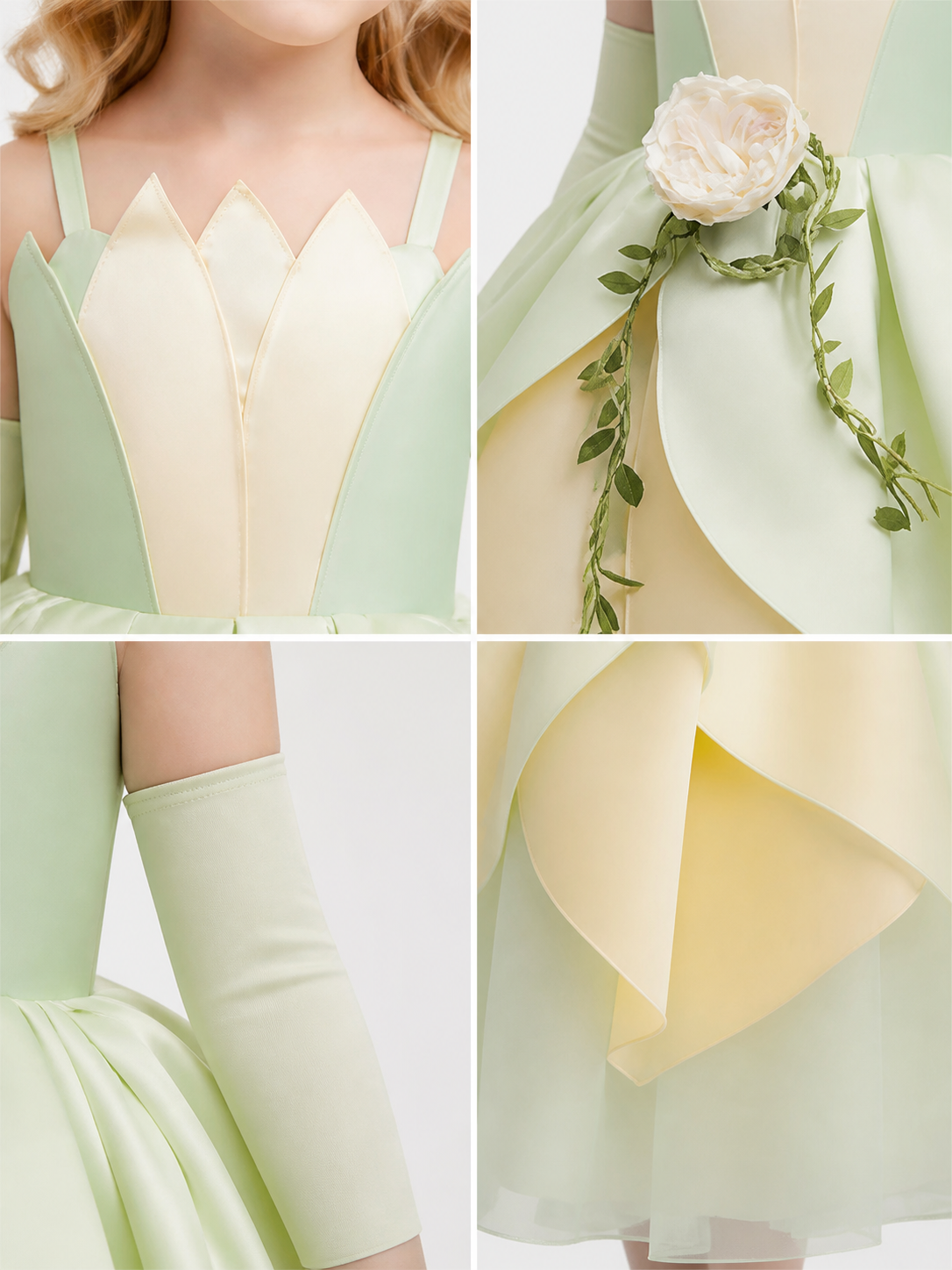 Halloween and Cosplay Princess Costume detail view