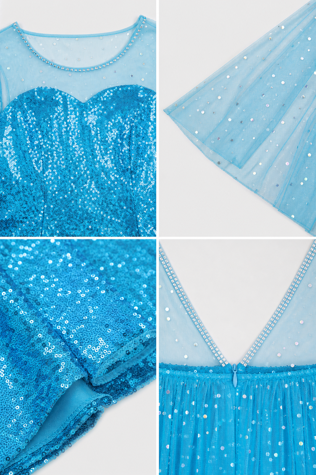 Fairy Tale-Style Costume Dress for Cosplay and Stage