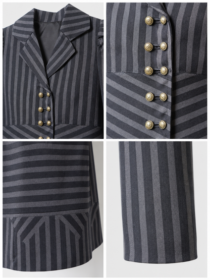 Elphaba Cosplay Costume: Blazer and Skirt