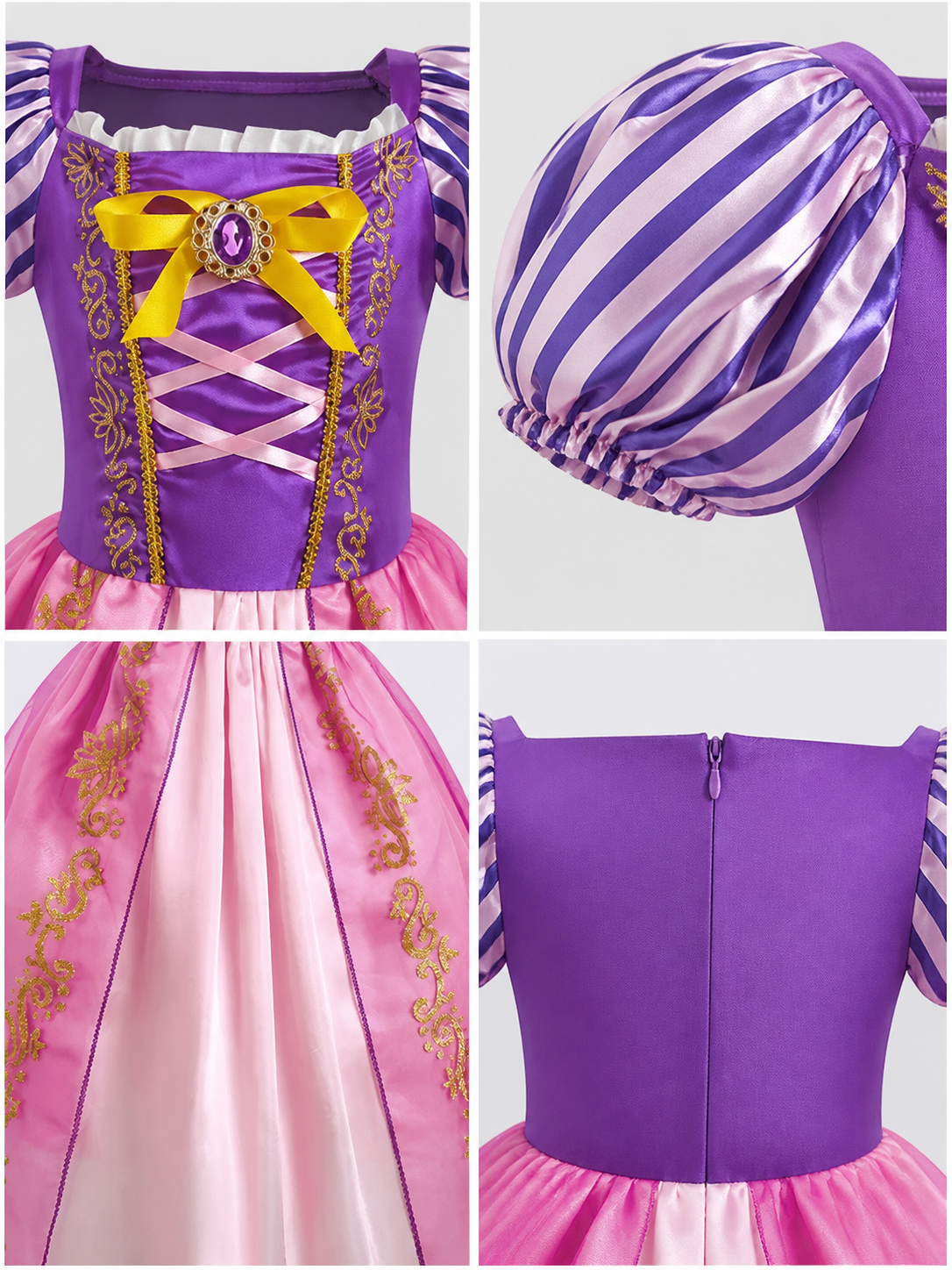 Princess Costume for Halloween and Cosplay detail view