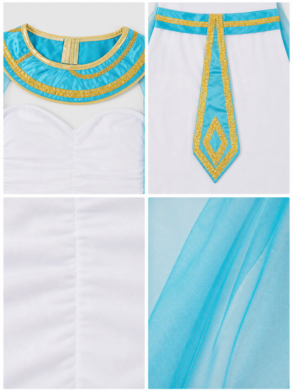 Egyptian-style masquerade costume