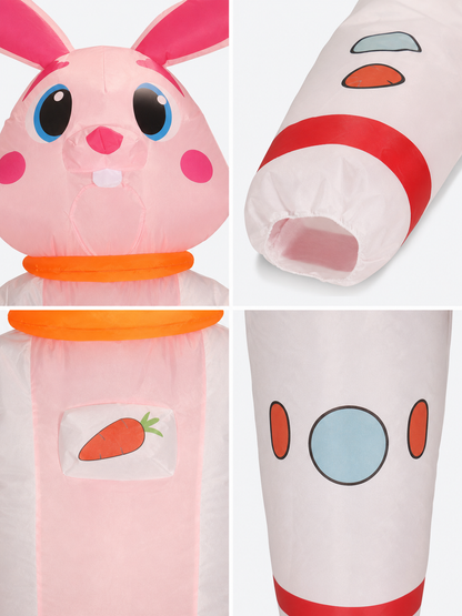 Inflatable Astronaut Rabbit Costume for Parties