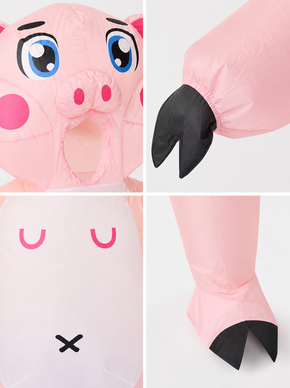 Inflatable Pig Costume for Parties and Halloween