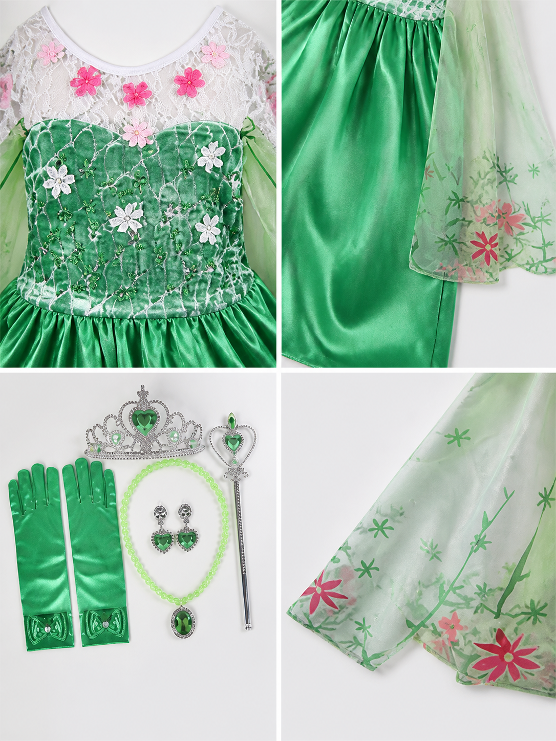 Princess Costume for Halloween and Cosplay product detail composite