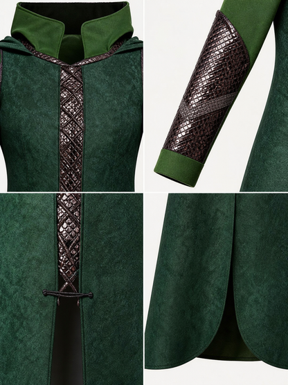 Tariel Cosplay Coat with Hood and Decoration