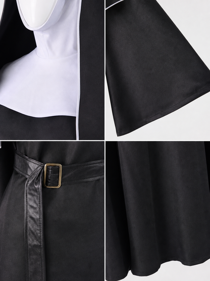The Nun Cosplay Costume, Black-and-White Look
