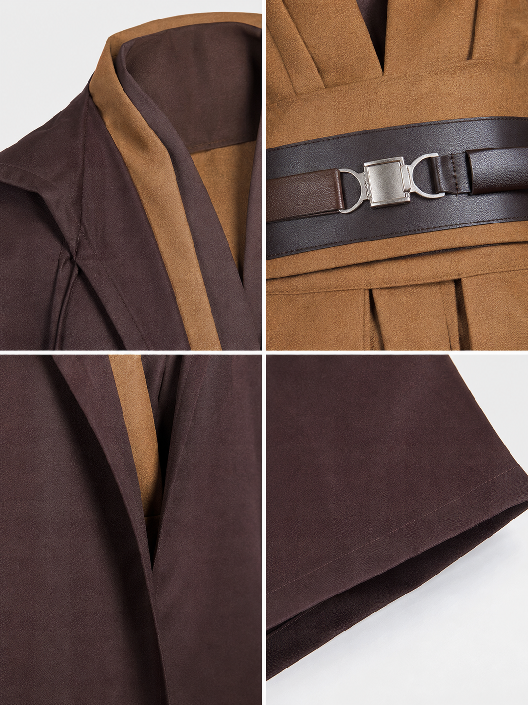 Obi-Wan Kenobi Cosplay Costume, Multi-Piece Set