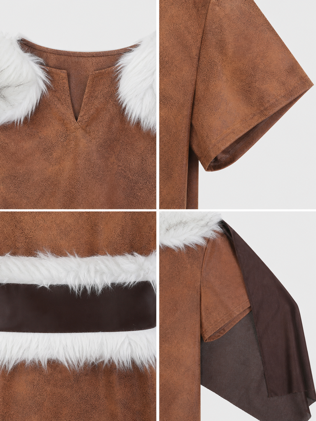 Medieval Costume with Cloak, Belt, and Boots