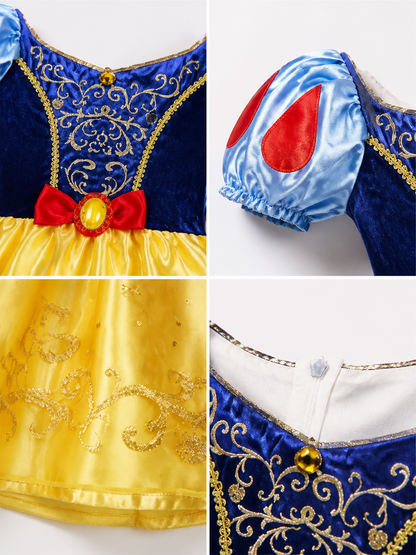 Blue and Yellow Princess Halloween Costume