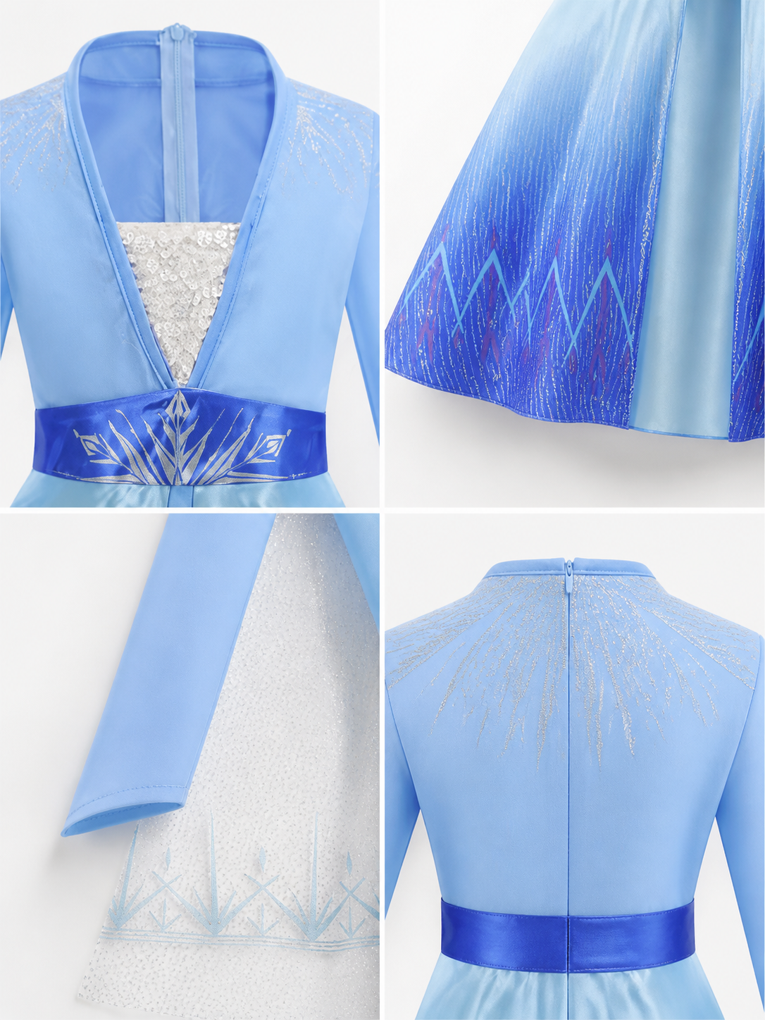 Princess Costume for Halloween and Cosplay detail view