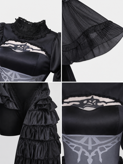 NieR: Automata 2B Cosplay Dress with Black Headband