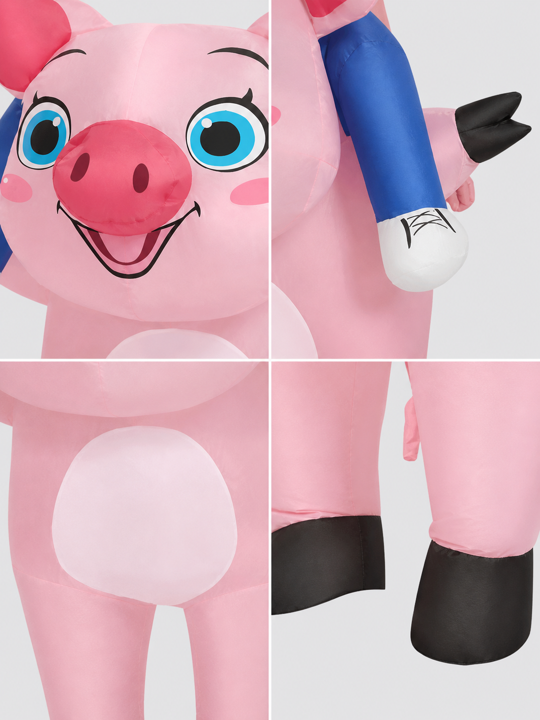 Inflatable Pig Costume for Parties and Halloween