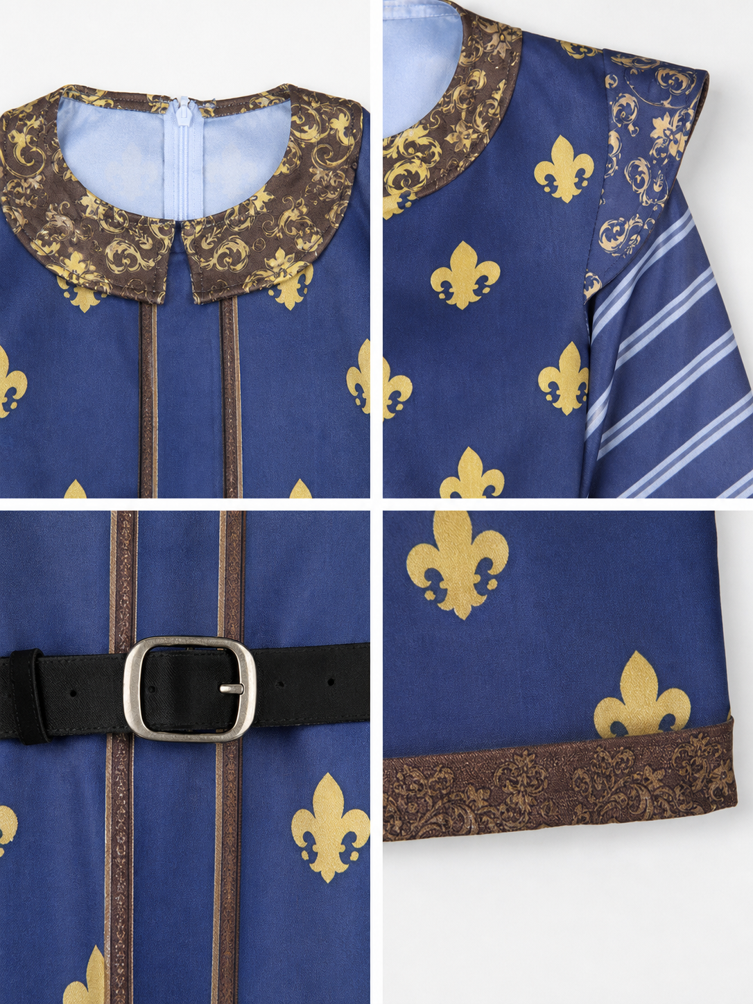 Shrek cosplay costume, jacket, pants, and belt