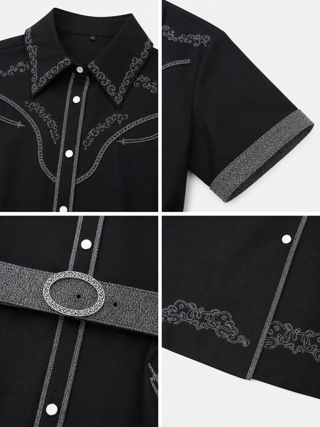 Western-Style Stage Costume for Cosplay detail view