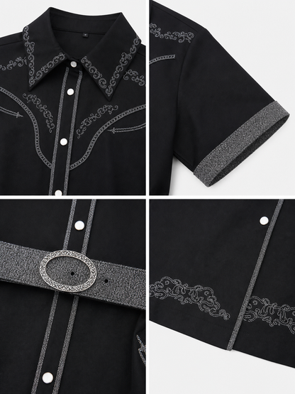 Western-Style Stage Costume for Cosplay detail view