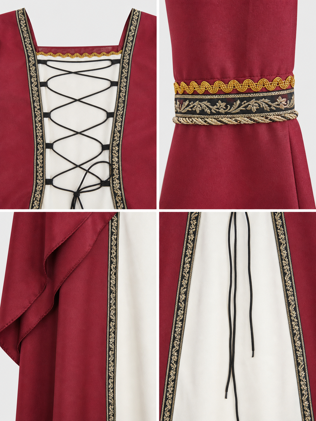 Medieval Dress for Cosplay and Celebrations