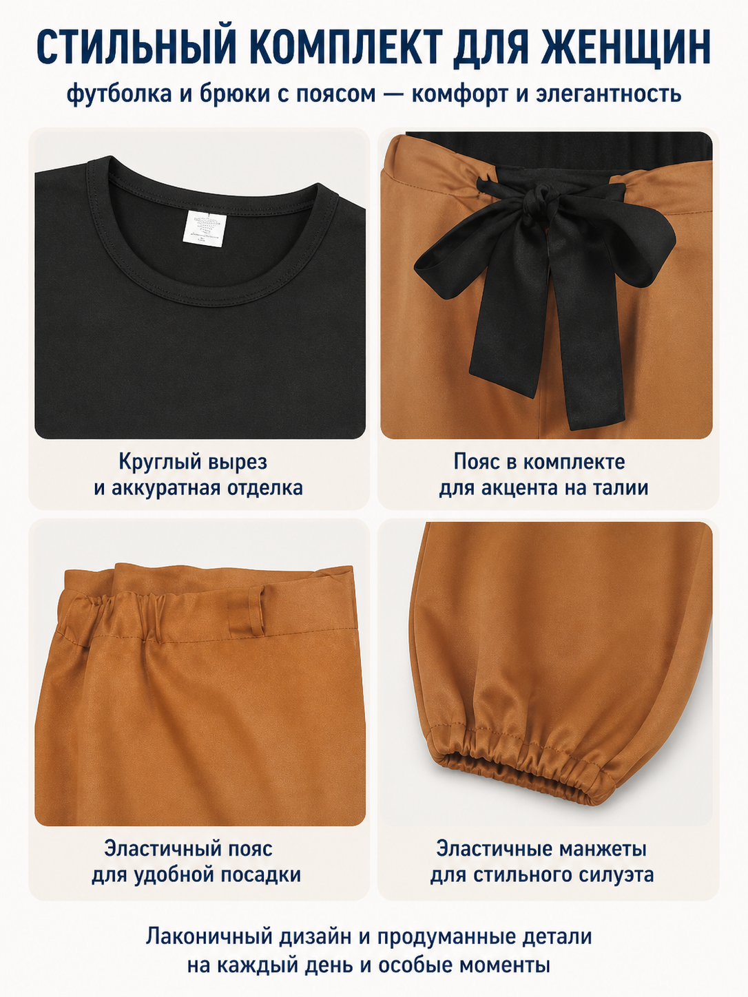 Anime Cosplay Costume Set: T-Shirt, Pants, and Belt detail view