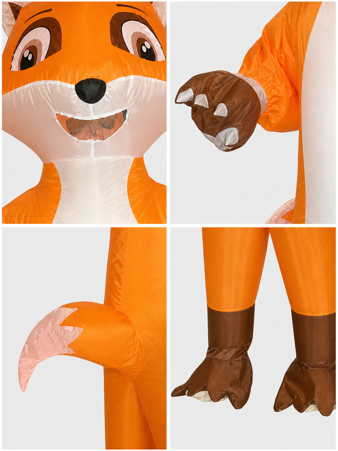 Fox Mascot Costume for Parties and Performances