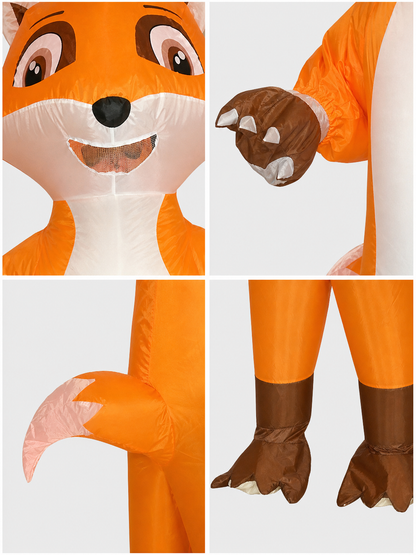 Fox Mascot Costume for Parties and Performances