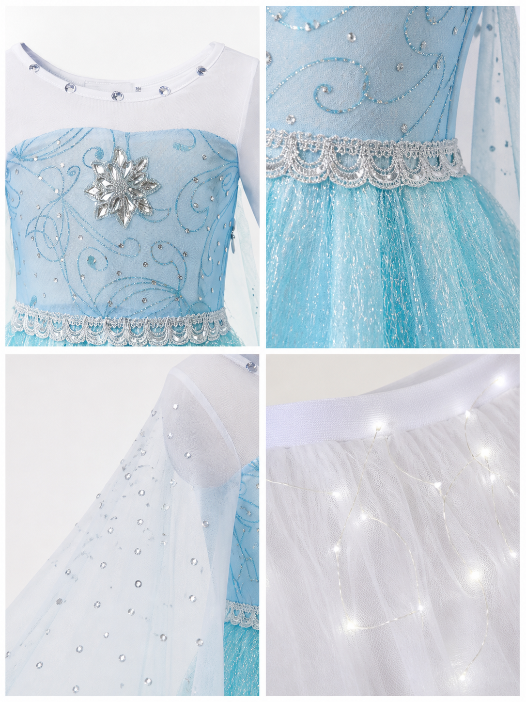 Icy Carnival Costume for Halloween and Cosplay