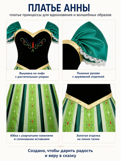 Dress with Puff Sleeves and Floral Pattern detail view