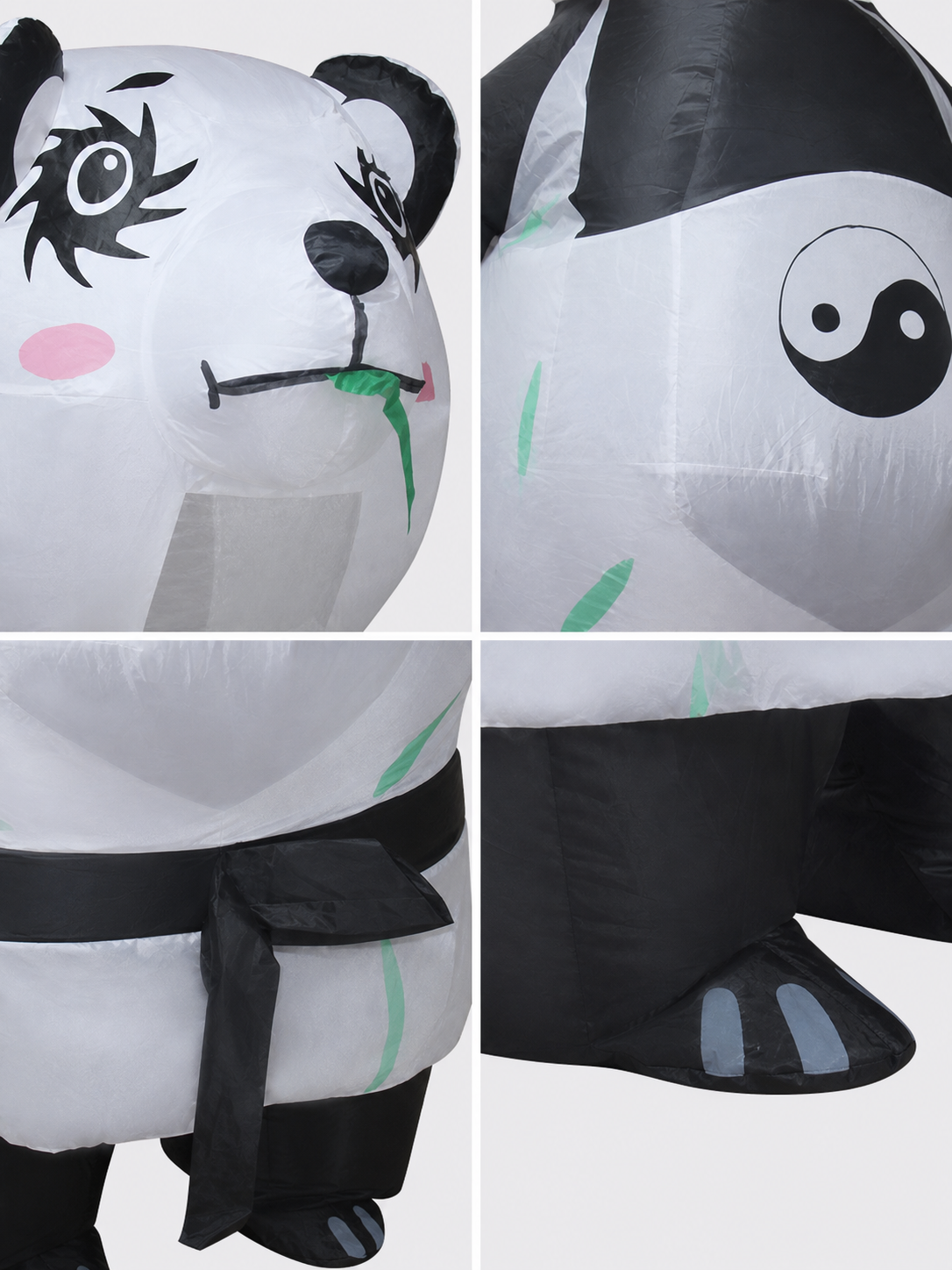 Inflatable panda costume for parties and performances