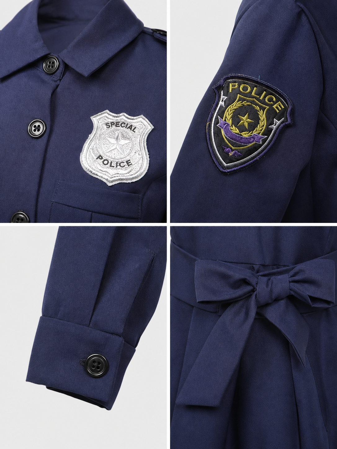 Police-Style Costume with Cap