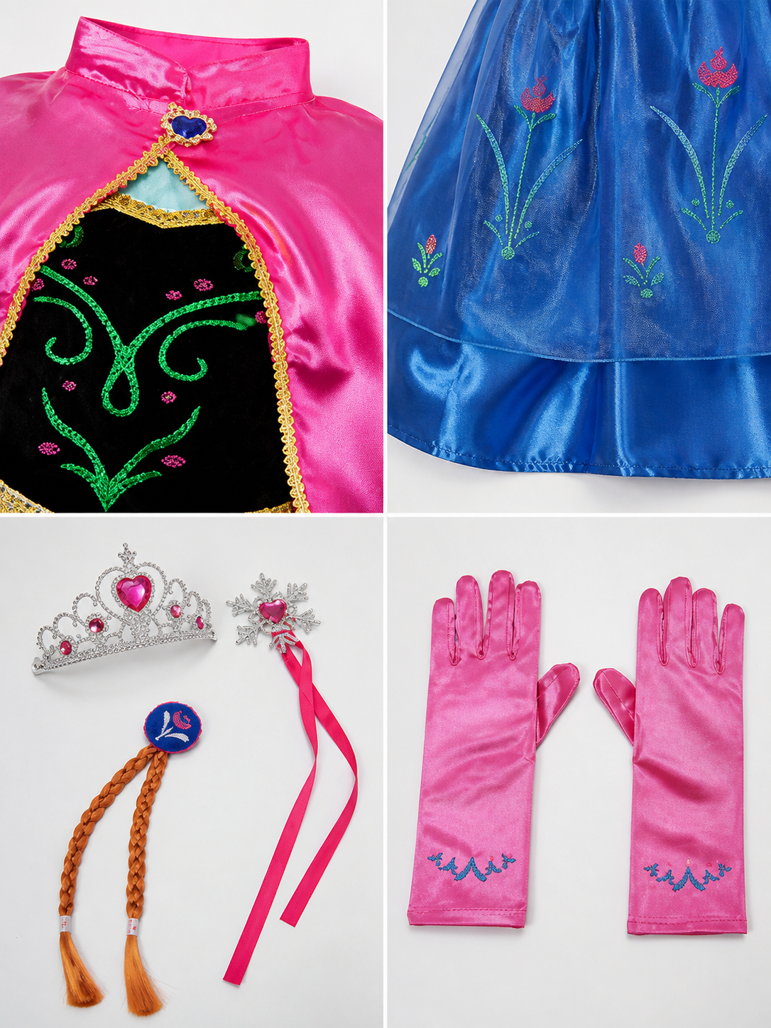 Princess Costume with Pink Cape