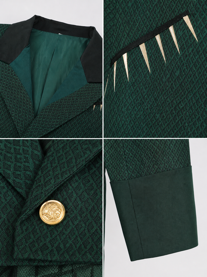 The Wizard of Oz Cosplay Costume, Green Set