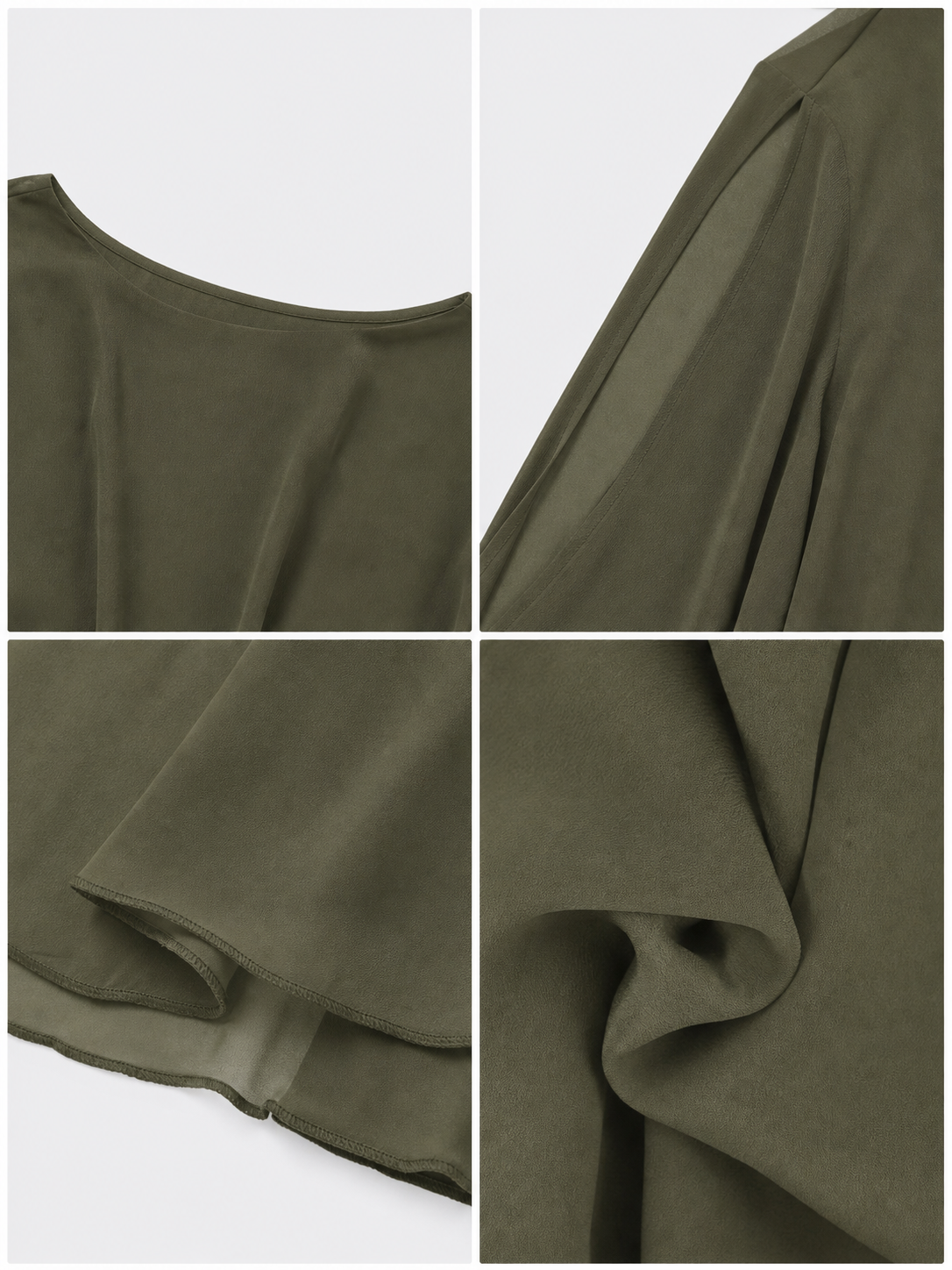 Fantasy-Style Dress with a Draped Skirt and Train