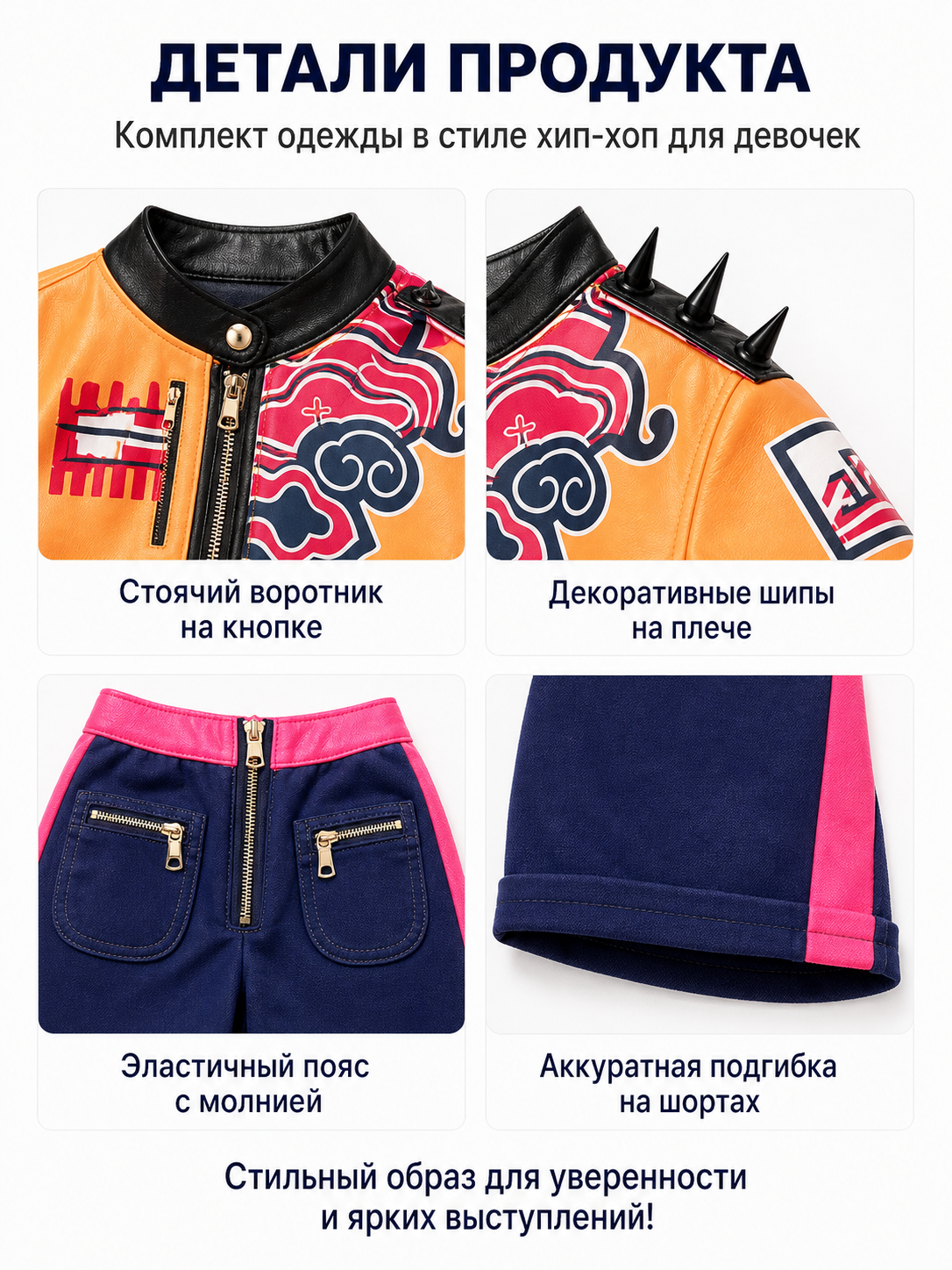 Lumi Cosplay Costume, 3-Piece Set detail view