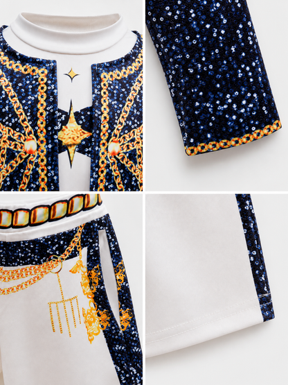 K-POP Cosplay Costume, 3 Pieces, Stage Performance