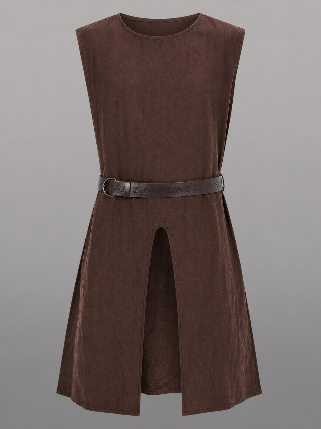 Coffee Sleeveless Tunic