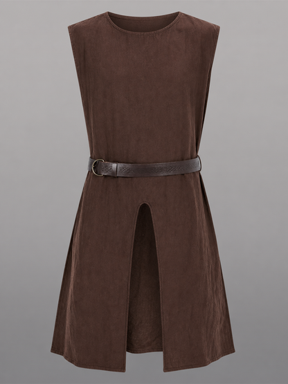 Coffee Sleeveless Tunic