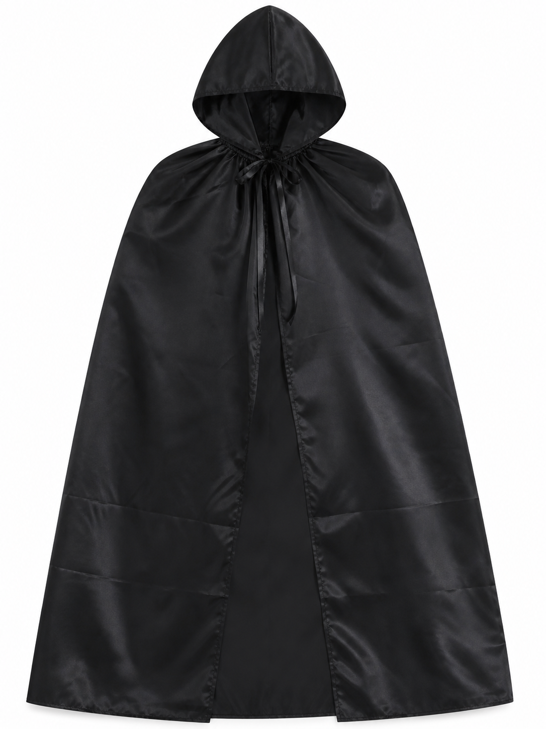 Black Hooded Carnival Cloak for Cosplay