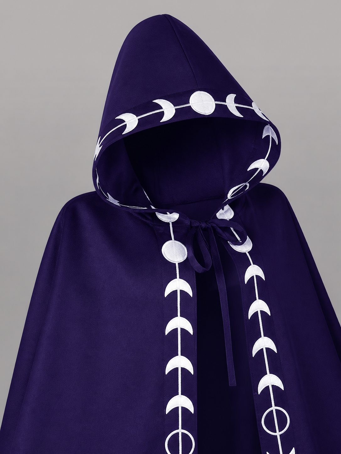 Purple Carnival Cloak with Hood