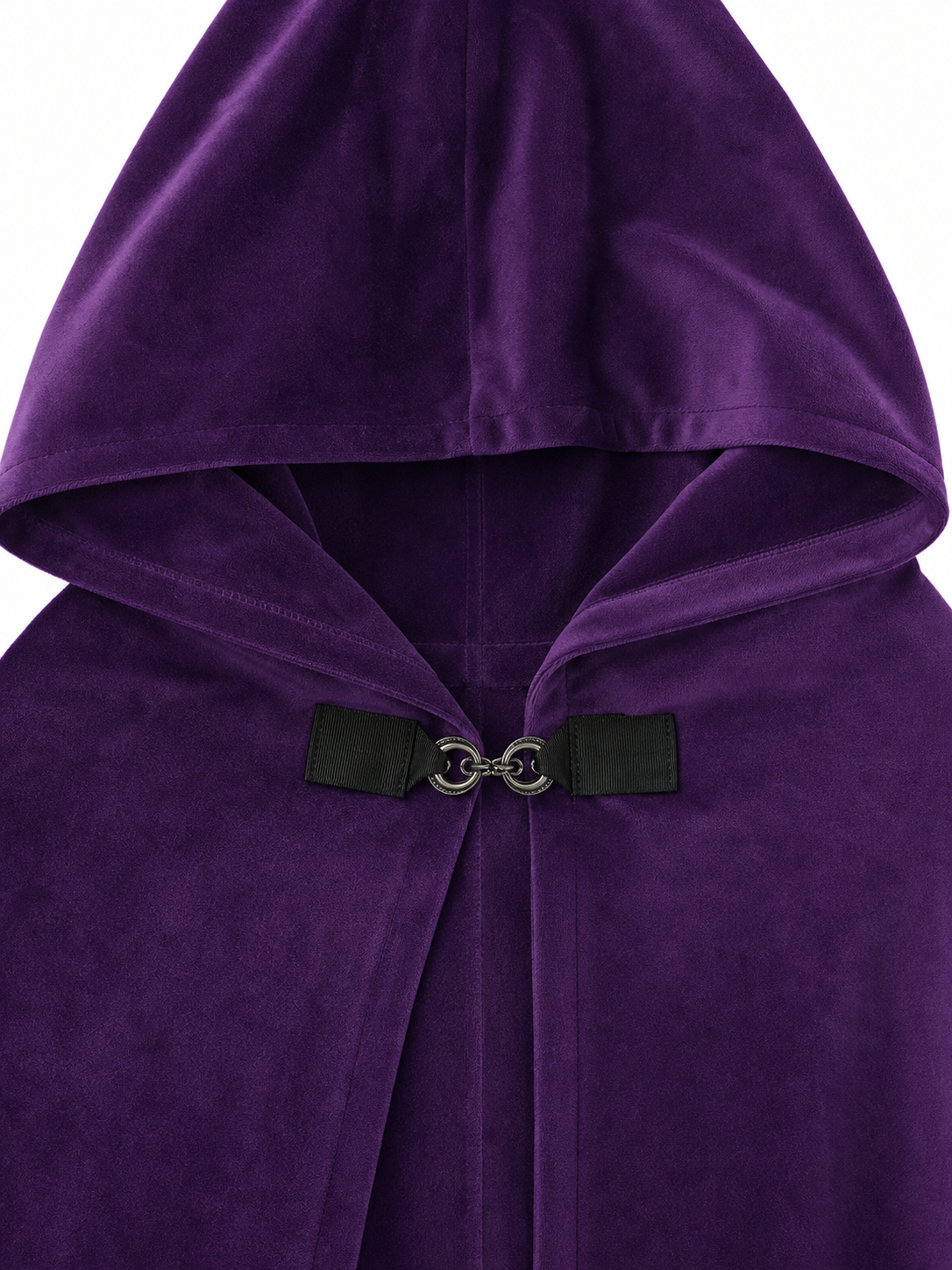 Purple Costume Cloak with Hood