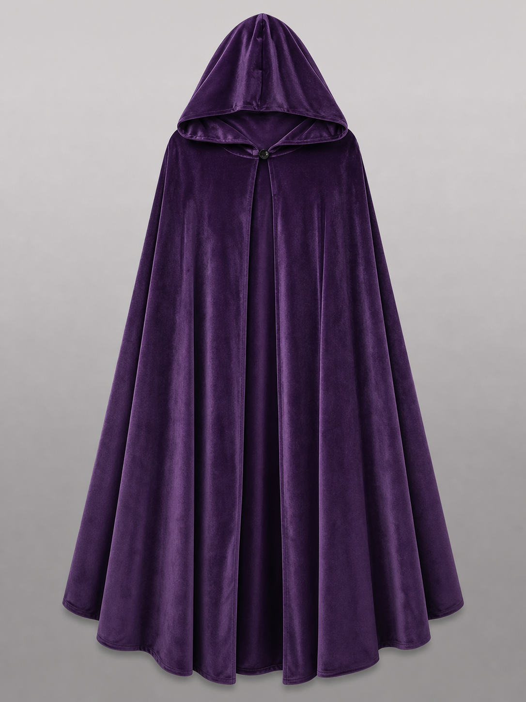 Purple Carnival Cloak with Hood