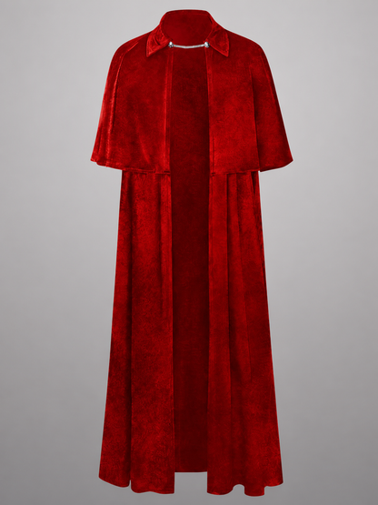 Red Vampire Costume Cape for Halloween
