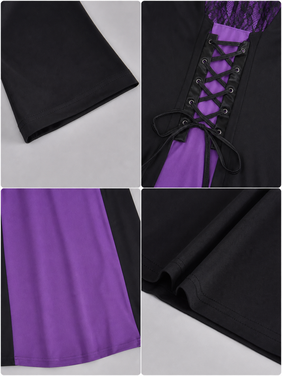 Halloween Witch Costume: Dress and Hat