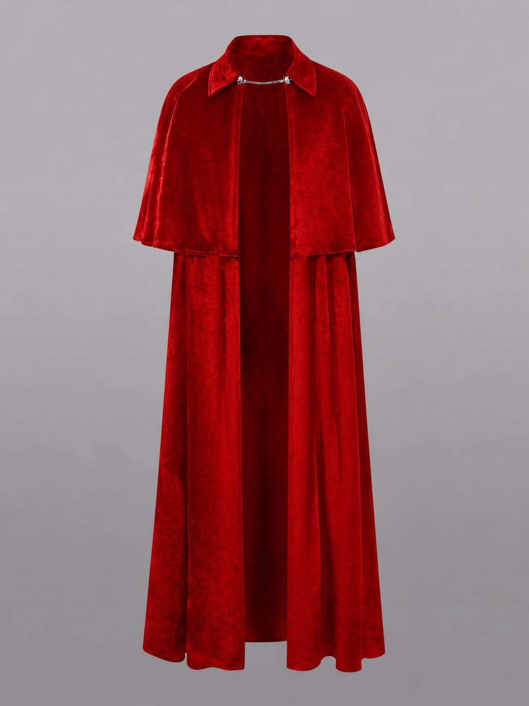 Red vampire costume cape for cosplay
